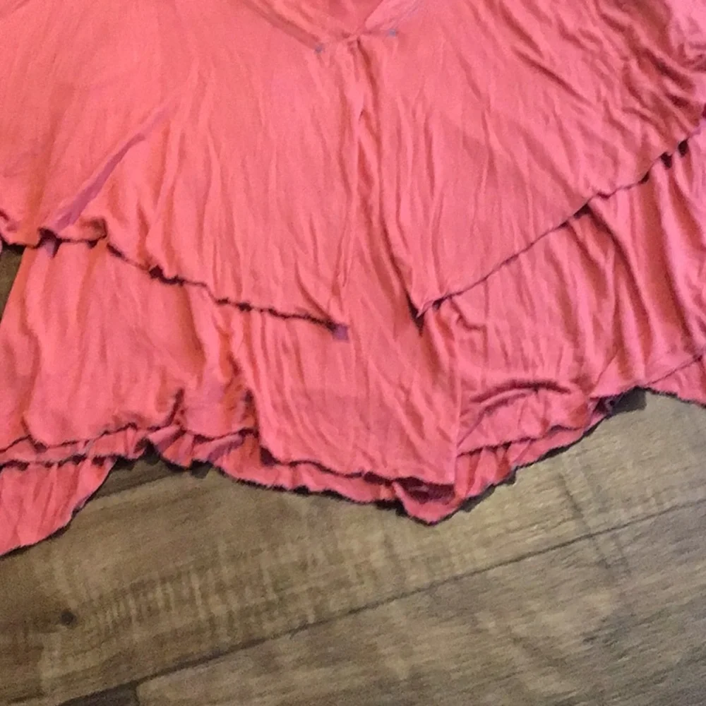 Free People Coral Mayfair top NWT halter tie neck